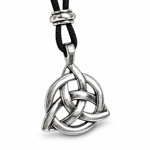 Triquetra necklace celtic knot - triquetra,