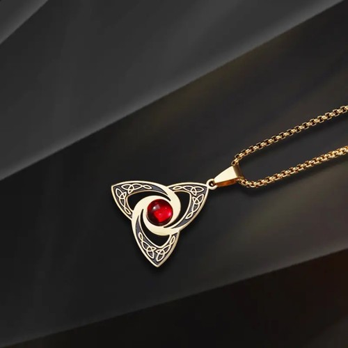 Celtic necklace triskelion - celtic,