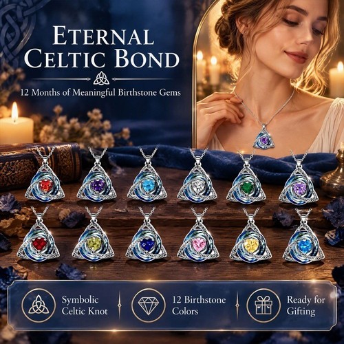 2027 birthstone celtic trinity - 2027,