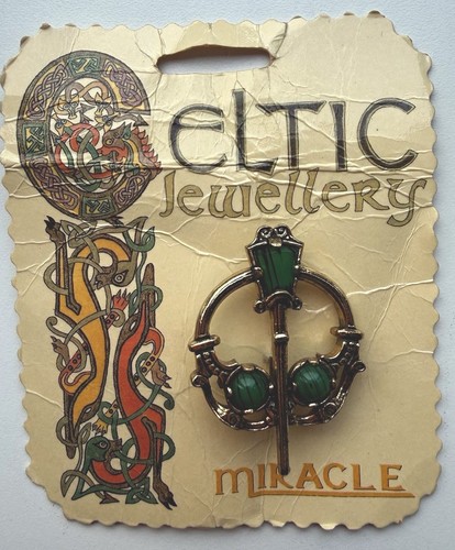 Miracle celtic brooch - miracle, pin