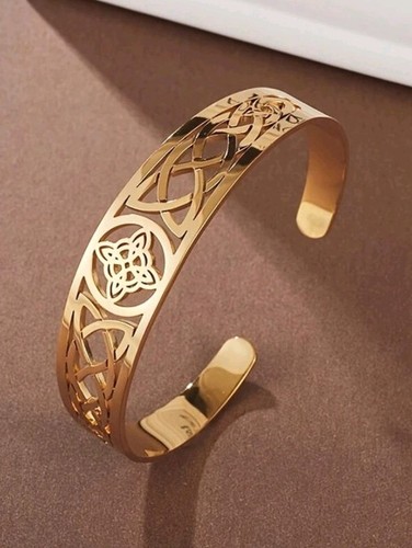 Celtic knot bangle - celtic,
