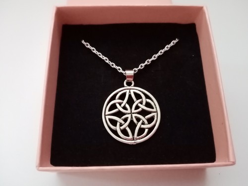 Celtic knot pendant necklace - knot,