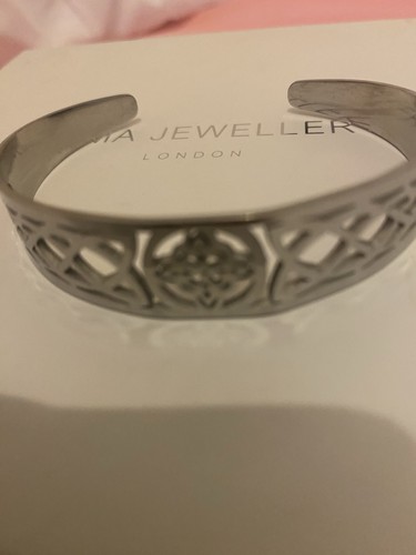Celtic knot bangle silver - celtic,