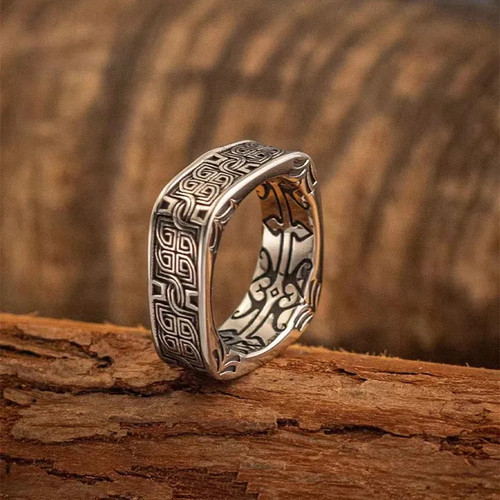 Vintage irish celtic knot ring - irish,