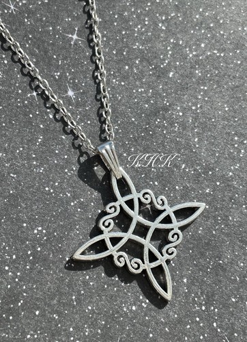 Irish knot necklace celtic - knot,