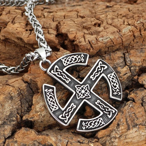 Viking norse rune pendant - viking,