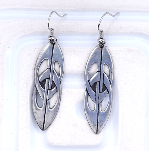 Vintage celtic knot earrings - celtic,