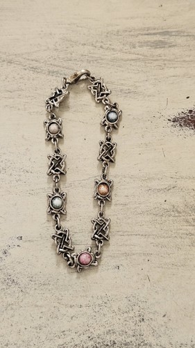 Vintage celtic knit bracelet - vintage,