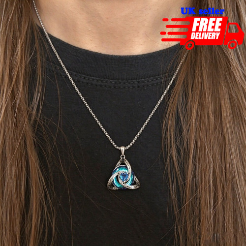 Birthstone celtic trinity knot - celtic,