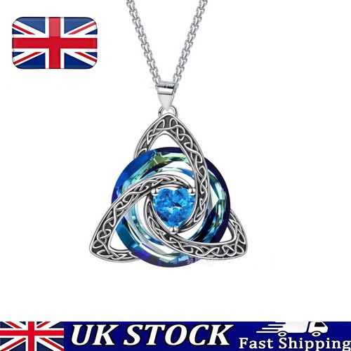 Birthstone celtic trinity knot - celtic,