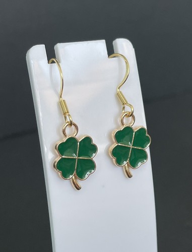 Shamrock earrings irish lucky - earrings,