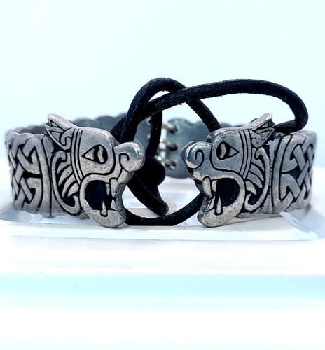 Celtic knot pewter bangle - , st