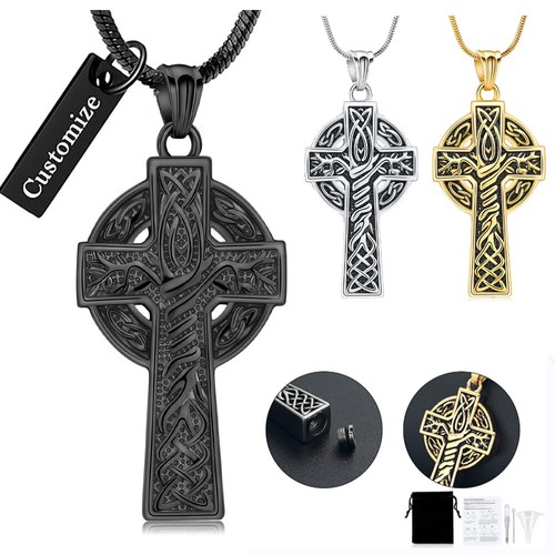 Celtic cross urn - celtic,