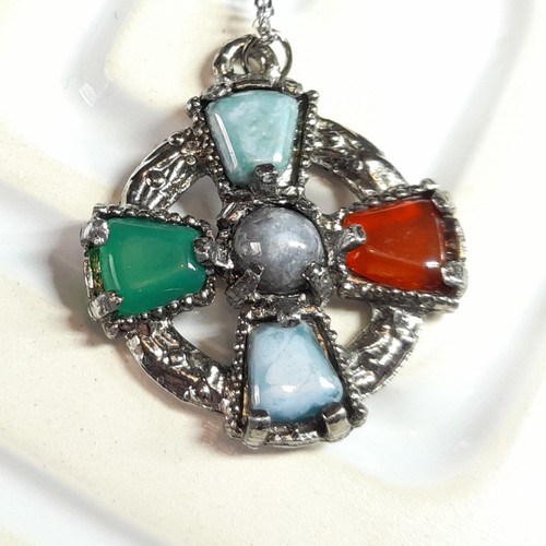 Celtic cross pendant - celtic, vintage