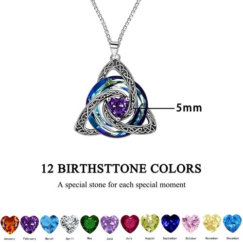 2027 birthstone celtic trinity - celtic,