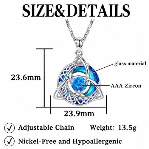 2027 birthstone celtic trinity - 2027,