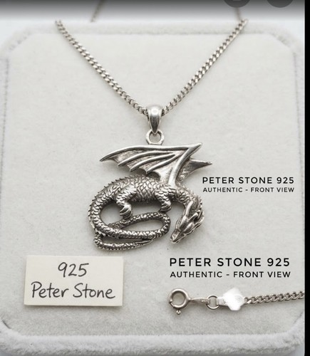 925 sterling silver dragon